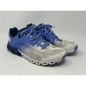 On Cloud Cloudflow 3.0 Women’s 9 Marina Blue White Running Shoes Sneakers